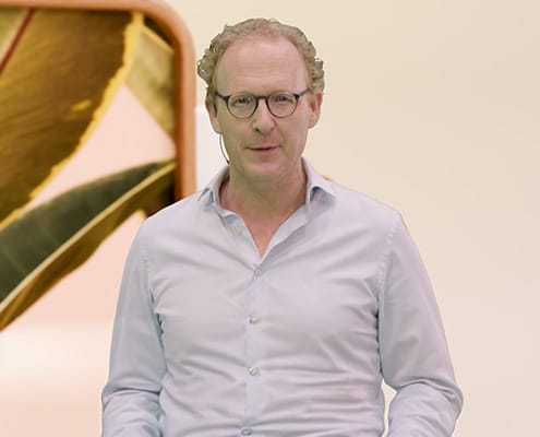 Rens de Jong, host van de Virtuele Videoserie.